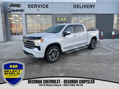 2025 Chevrolet Silverado 1500 4WD Crew Cab Short Bed High Country