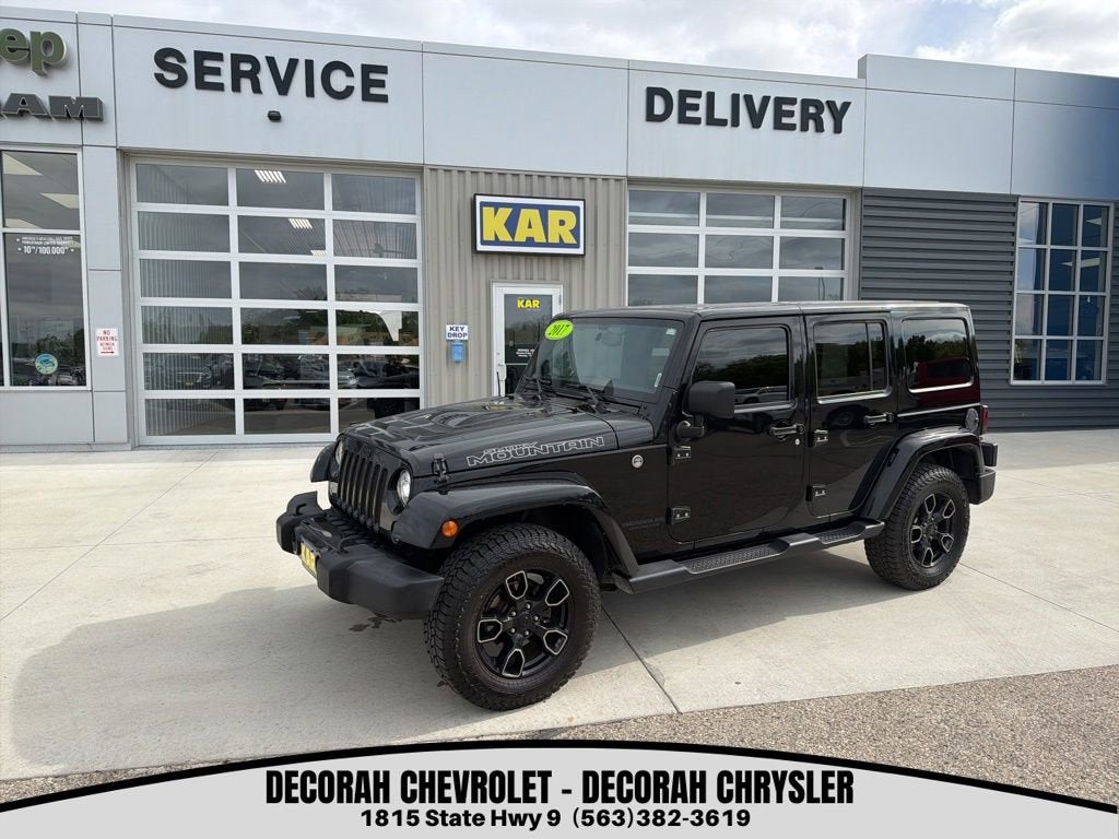 2017 Jeep Wrangler Unlimited Smoky Mountain