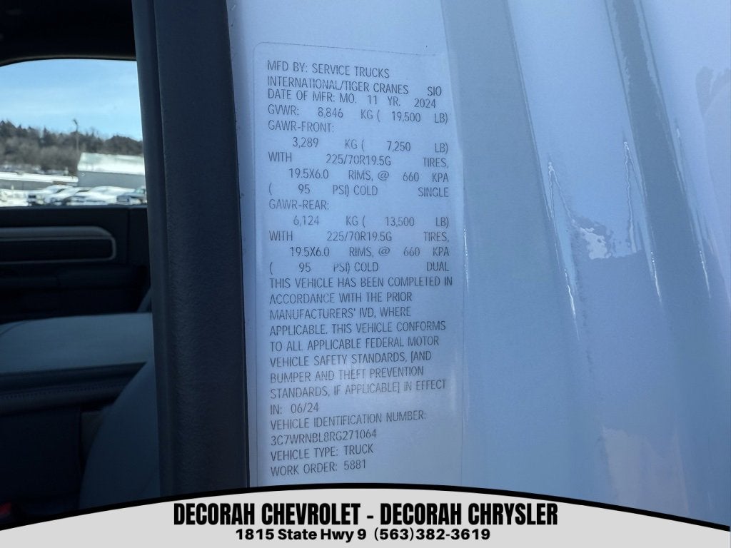 2024 RAM 5500 Chassis Cab Tradesman